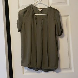Hm short sleeve blouse